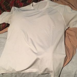 Short Sleeve White lululemon Shirt